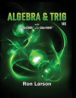 Algebra and Trigonometry 10e by Ron Larson